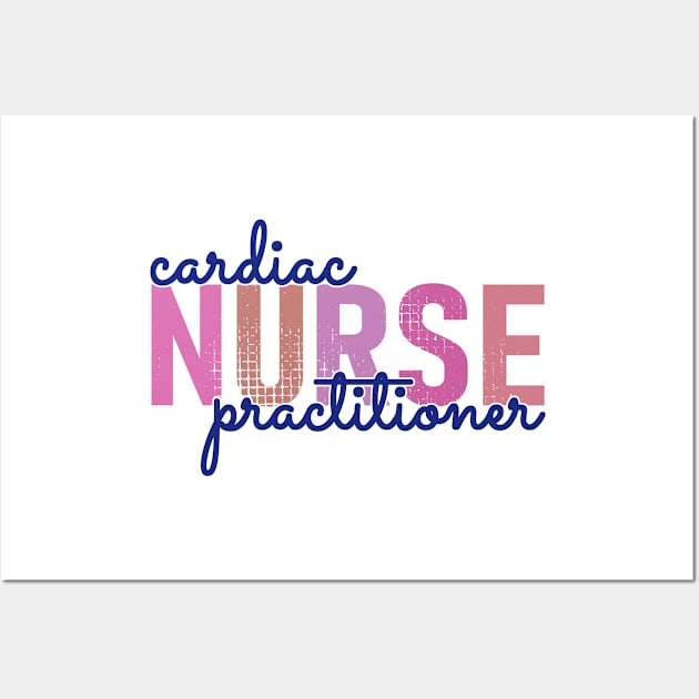 Cardiac Nurse Practitioner Wall Art by GR-ART